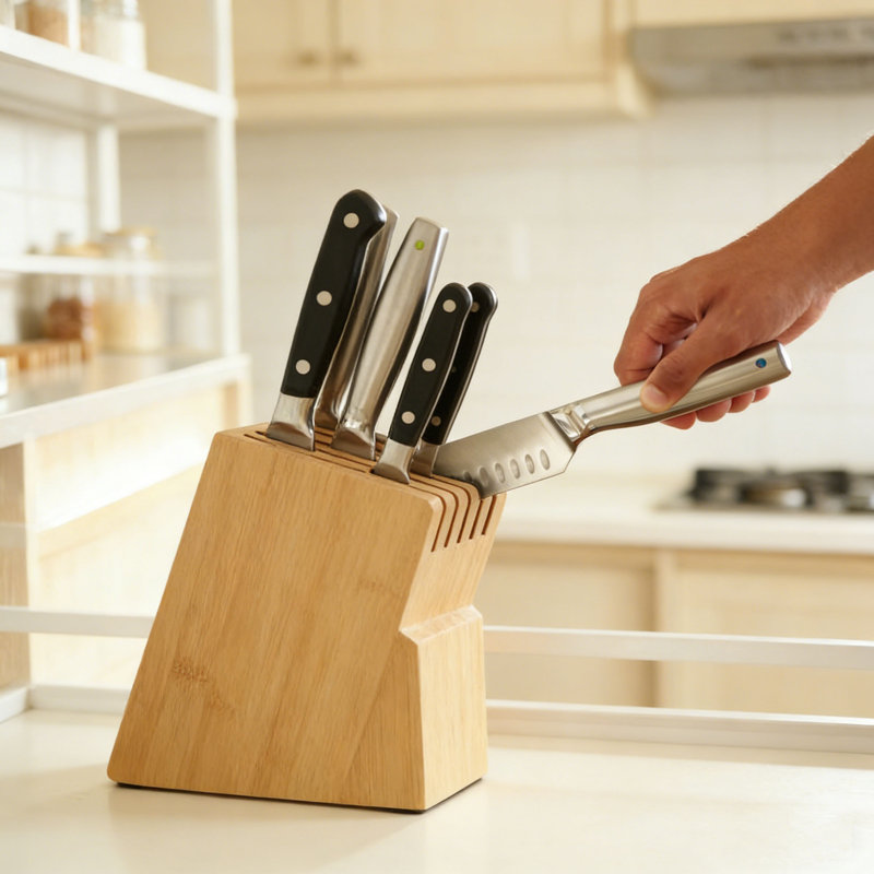 MforStyle 1 Slot Universal Knife Block