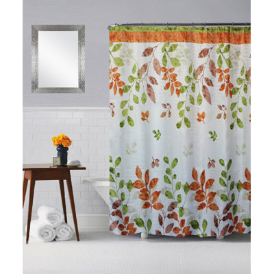 Carmin Floral Shower Curtain