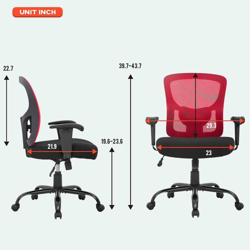 Task Chair, Red