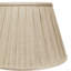 9 po en haut x 14 po en bas x 9 po de hauteur, abat-jour souple à plis carrés avec garniture laveuse, abat-jour en tissu couleur avoine pour lampes de table, lin naturel