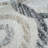 Barcelona Circles Beige/Gray Polyester/Polypropylene Tufted High-Low Area Rug Collection-99169268
