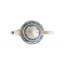 Théière en porcelaine bleue et blanche 222 Fifth Adelaide - Floral & Bird, élégante théière, va au lave-vaisselle, 3,35 po x 5,51 po