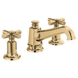 Invari™ Widespread Lavatory Faucet with Angled Spout - Less Handles