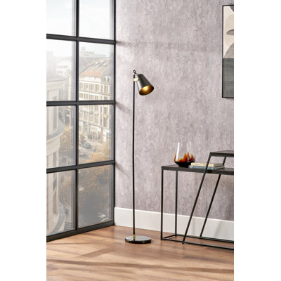 Theia 144cm Brushed Task Floor Lamp