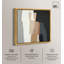 Impression sur toile «Passageway III Modern Boho» par Art Remedy, cadre doré, 40 x 40-426200865-426200873