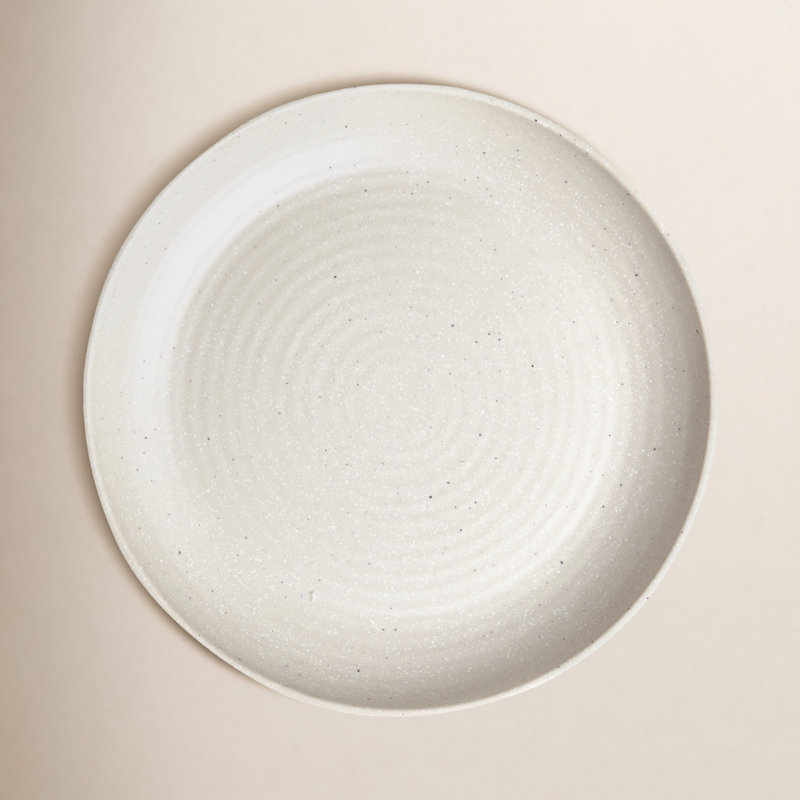 Brooklyn Melamine Salad Plate, Cream