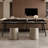 Black Rectangular Solid Wood writing desk-118002305