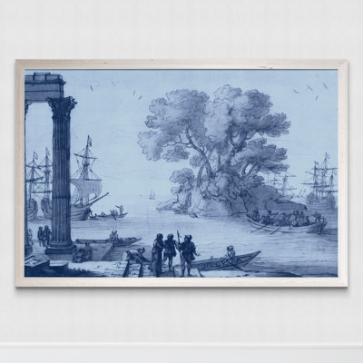 « antique blue porcelaine ii » par paul cezanne, reproduction d’image sur toile