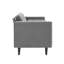 Jeses 204Cm Velvet Square Arms Sofa-1066837128