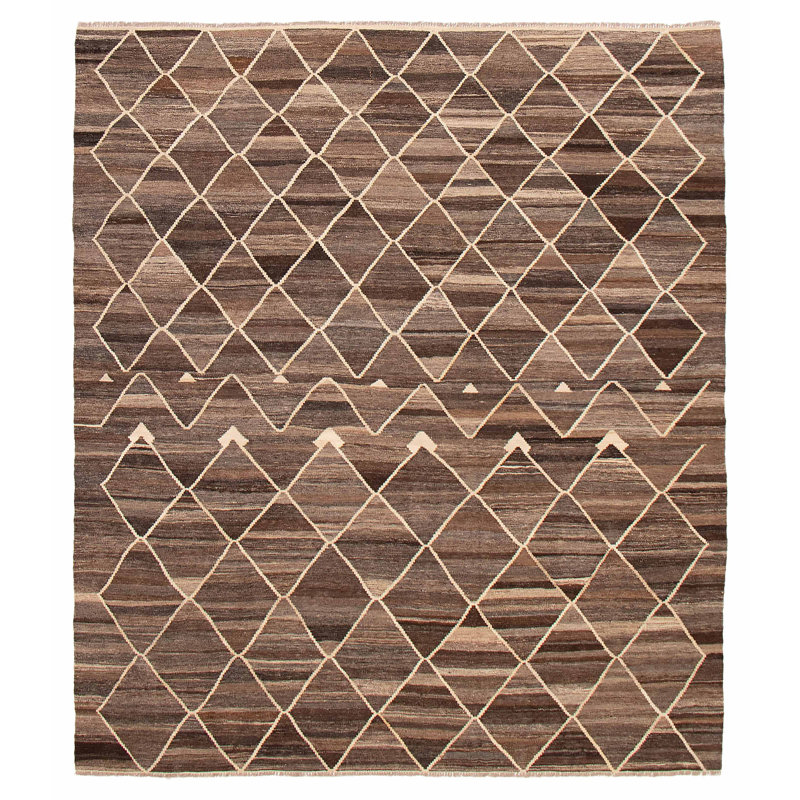 Sivas Brown Kilim 8'5" x 9'8"