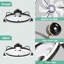 28In. Modern Flush Mount Ceiling Fan With Starry Lights And APP Control For Bedroom