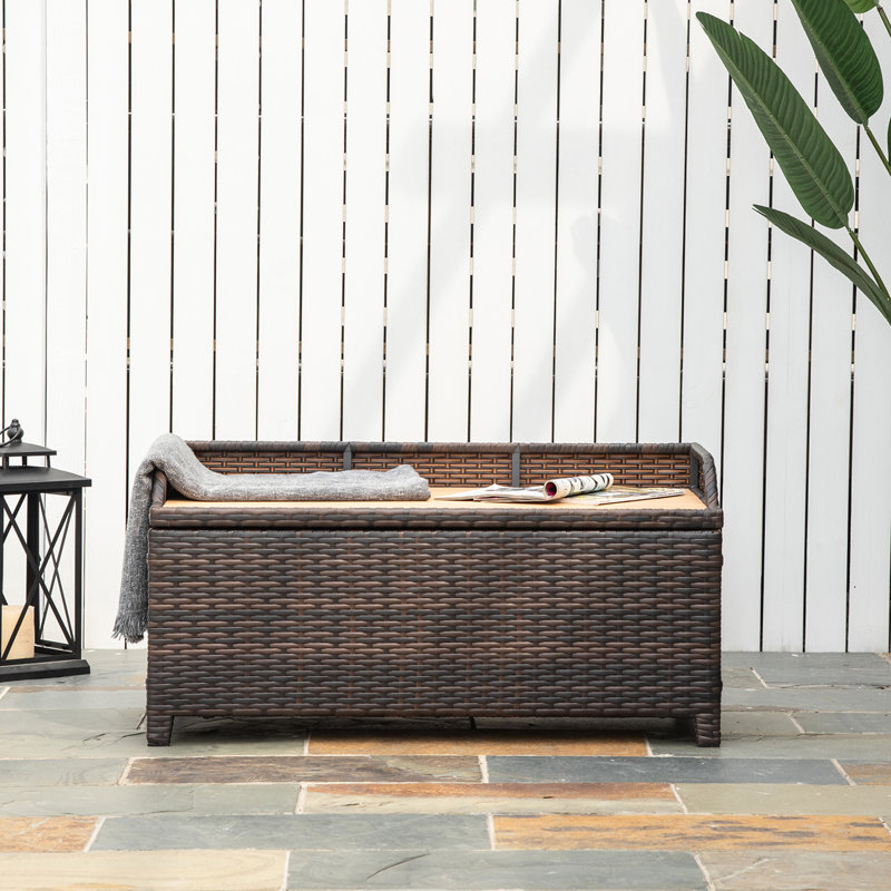 Kitchens Manufactured Wood Wood Outdoor Bench