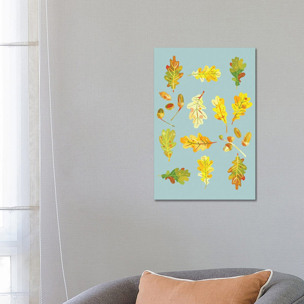 Ophelia & Co. Acorns And Oak Leaves By Nic Squirrell - Wrapped Canvas ...
