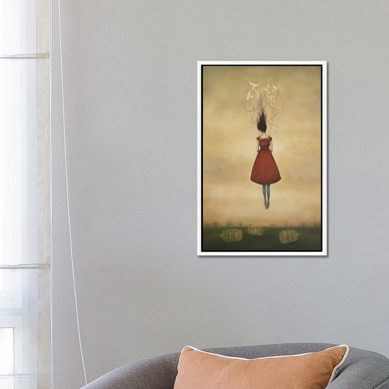 Duy Huynh - Print on Canvas, 66.04 cm H x 45.72 cm W, White Framed