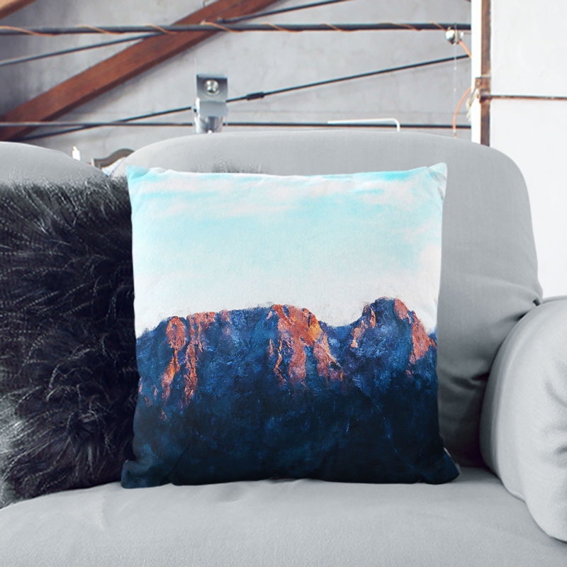 Square Cushion, 55cm H x 55cm W x 20cm D, White
