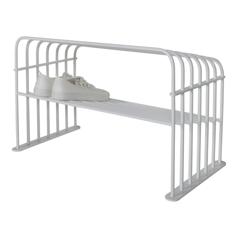 GRID Shoe Rack, White