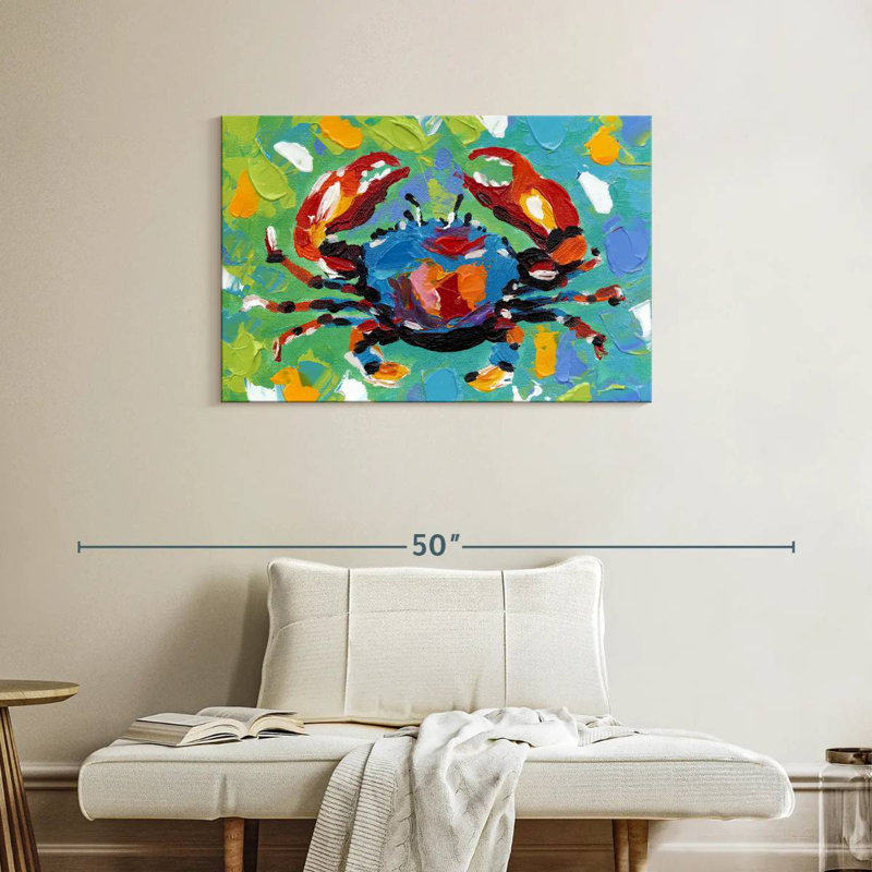 Crabe bord de mer Brampt I, H 24 po x l 36 po