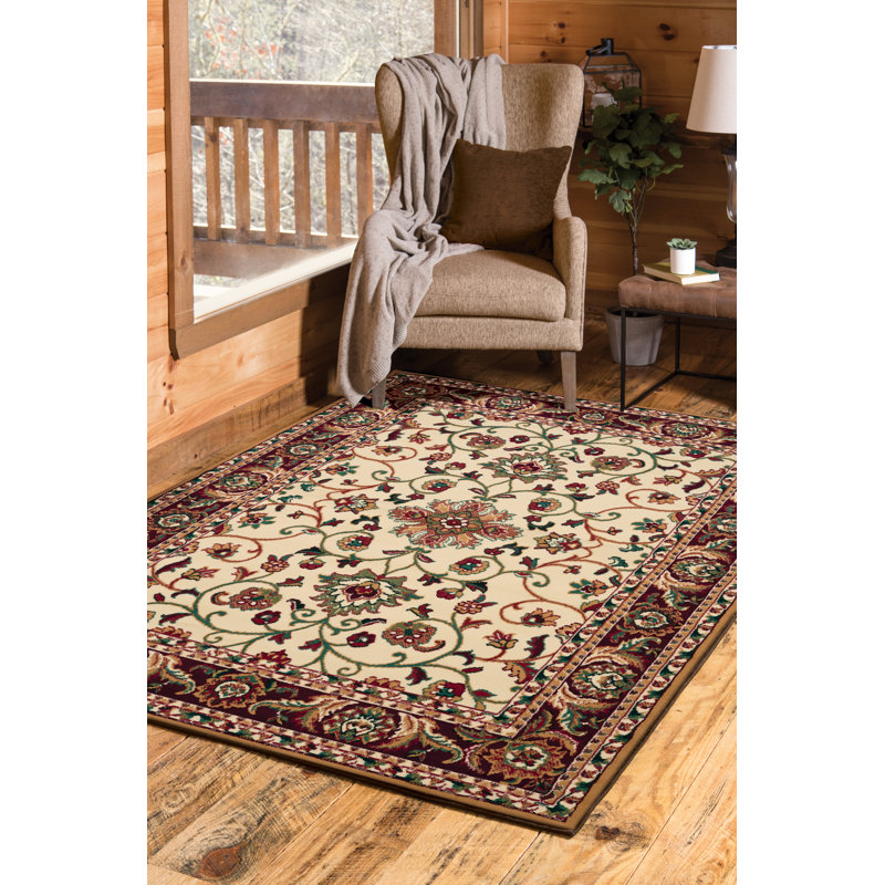 Cherelle Oriental Indoor Rug, Rectangle 3'11" x 5'3"