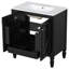 Meuble-lavabo 30 po avec lavabo et deux portes avec tablette-1473737129