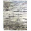 Cowhide Abstract Area Rug in Gray
