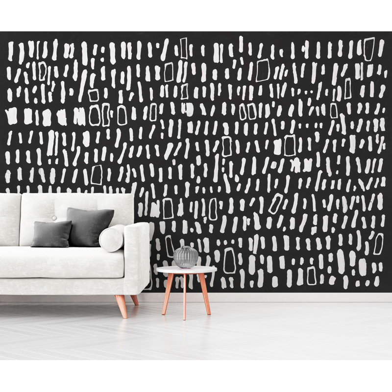 Tribal Code Peel & Stick Wall Mural,  96" W x  144" L 
