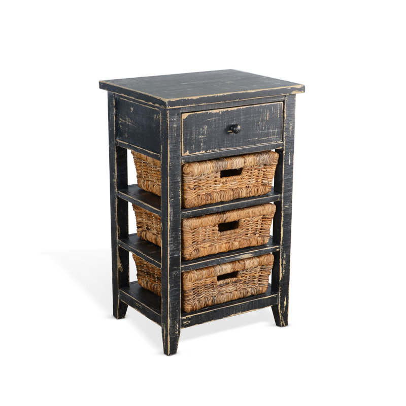Table de bout 32 hauts, Sable noir