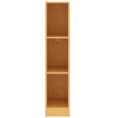 Armoire de salle de classe simple et large à trois compartiments