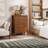 Solid Wood 4 Drawer Dresser --200461780