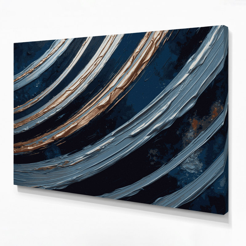 Art mural sur toile gris, H 24 po x l 36 po