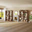 Bibliothèque à 6 niveaux, bibliothèque autoportante de 71 pouces de hauteur-920574430