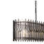 Luminaire suspendu linéaire 6 lumières Park Row-1647813180