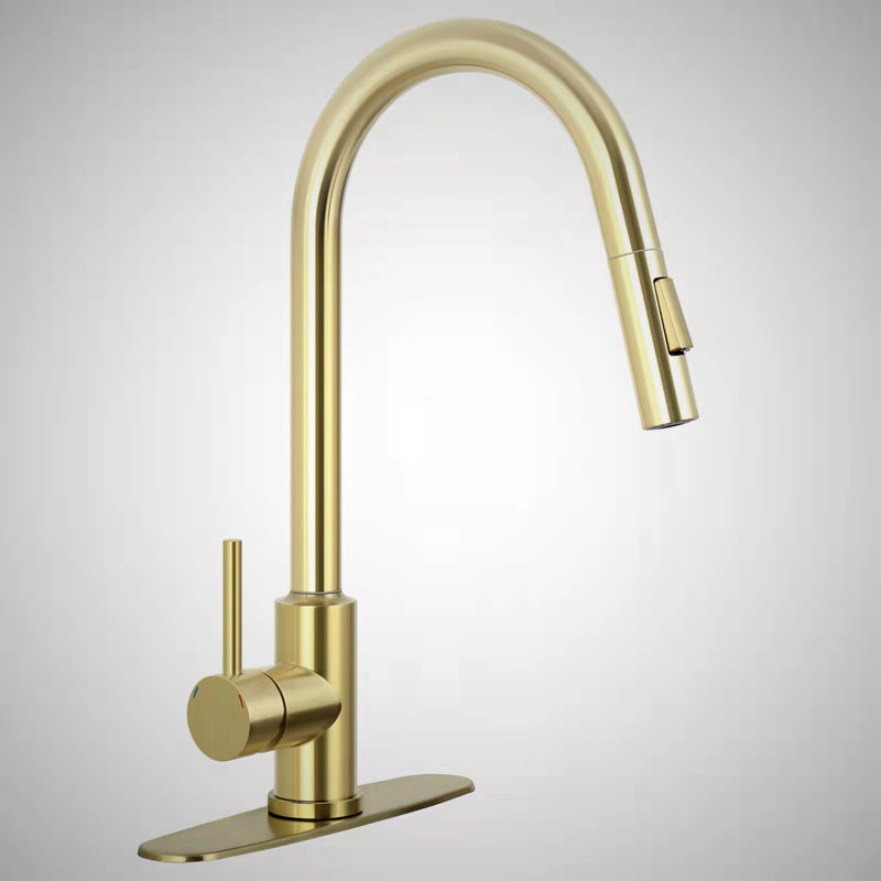 Robinet de cuisine à poignée simple Luxe