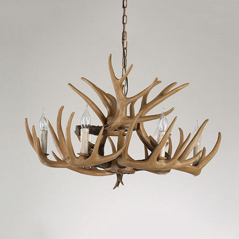 Beaverton 6 - Light Iron Chandelier