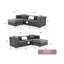 Canapé Paige G822B-SC, GRIS-1888655024