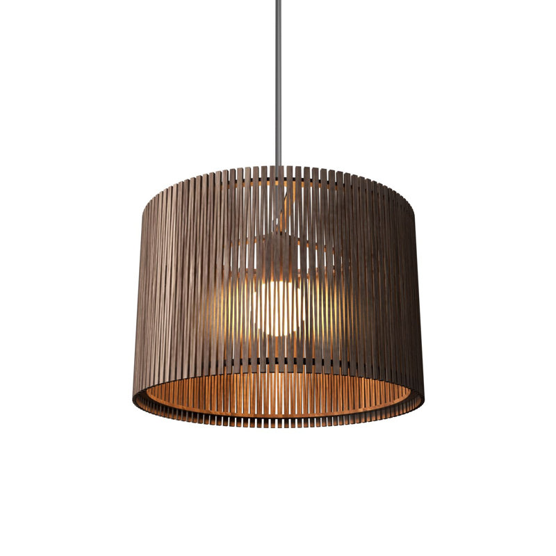 Living Hinges 1 - Light Pendant, Walnut