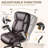 Big and Tall Office Chair with Flip-up & Adjustable Arms-1538467004