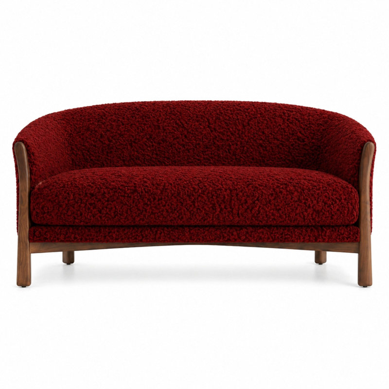 Sherpa Teddy | Kova Fabric, Red