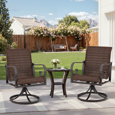 EROMMY Outdoor Dining Armchair with Cushion by EROMMY
