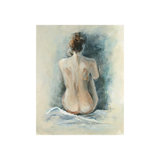 Blue Vignette I Painting by F. Elizabeth Douglass