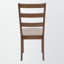 Chaise de salle à manger en bois manufacturé et en polyester beige Bobbi, H 39,84 po x l 18,04 po x P 22,46 po