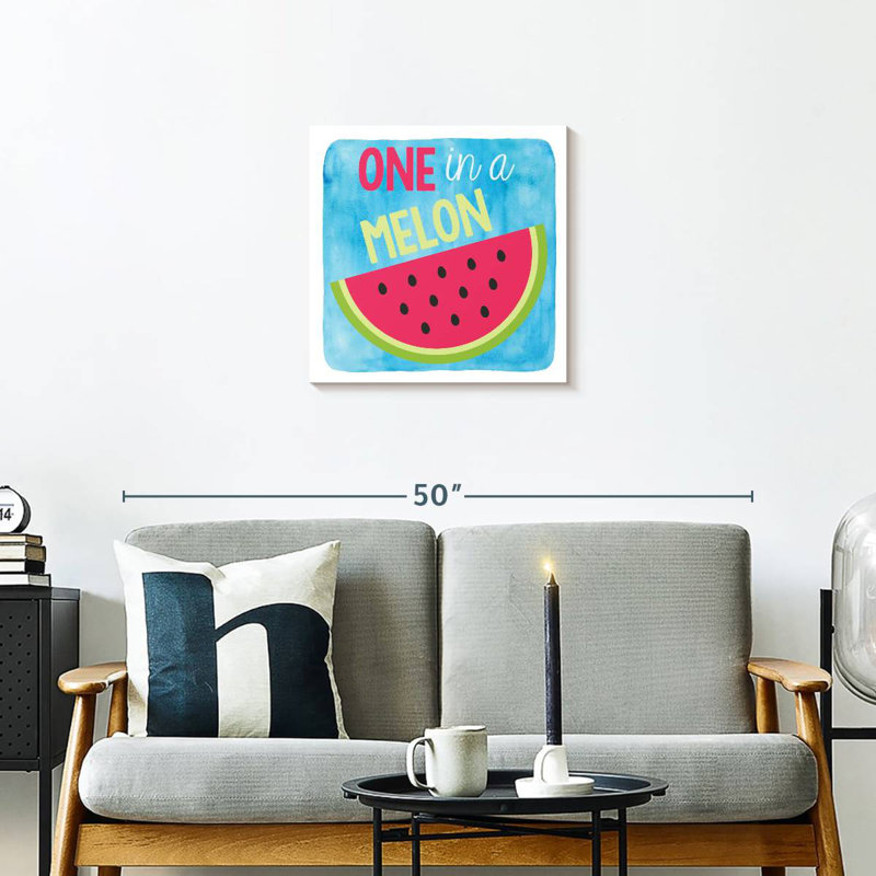 Ketti Melon Puns, 20" H x 20" W