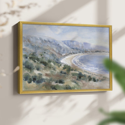 Coastal Mist II - Reproduction encadrée - Restickable