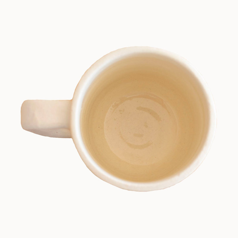 Handcrafted Ceramic Mug, Bone
