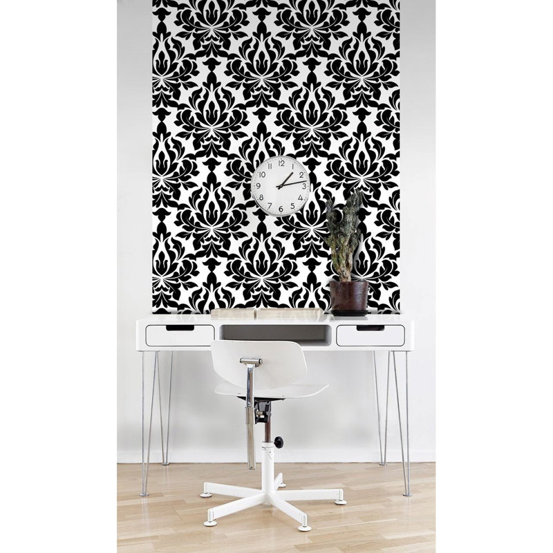 Cadwaller 2.5m x 2.5m Matte Peel & Stick Mural, 152 x 104cm
