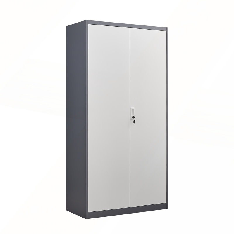 Armoire de rangement pour vêtements, Gris