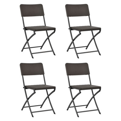 Apsolon Folding Patio Dining Armchair with Cushion