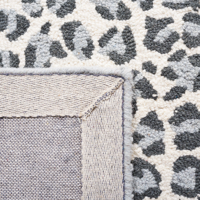 Tapis en laine et coton indien touffeté à la main Metro, Rectangle de 5 pi x 8 pi