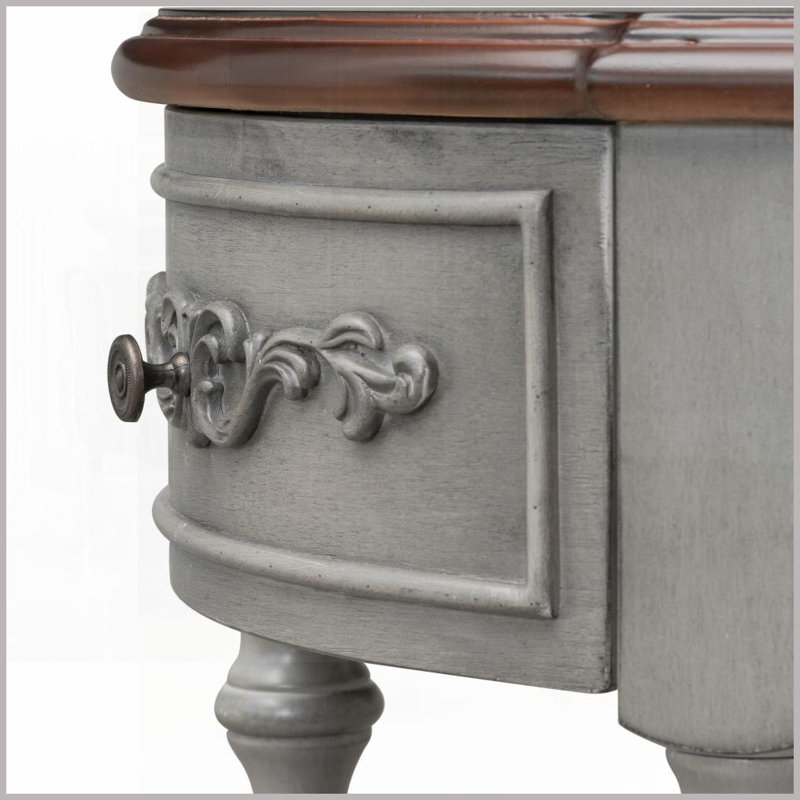 Table basse contemporaine de 52 po - bois massif et amp; Panneau de fibres à densité moyenne, 4 tiroirs + 1 tablette, assemblage facile Rangement spacieux