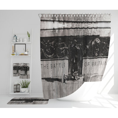 Nerely Polyester Shower Curtain Set