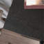 Table de chevet, finition noire